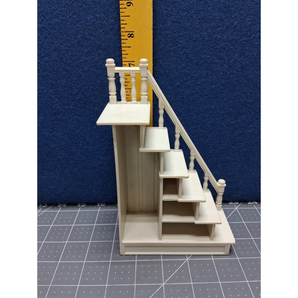 Calico Critters Dollhouse Staircase Cream Victorian Miniature Steps - Picture 6 of 11